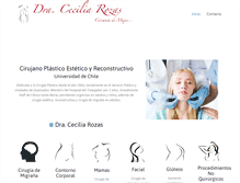Tablet Screenshot of ceciliarozas.com